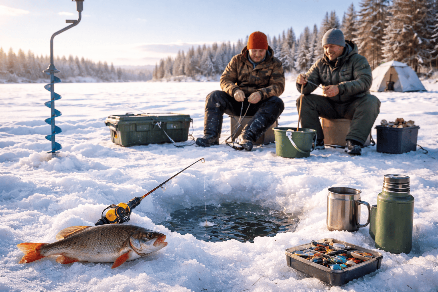  Seabloomield  : Guia de Pesca de Inverno e Comunidade